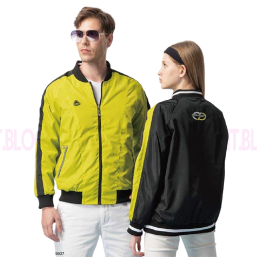 AU5507 雙面夾克(黑+黃)產品圖