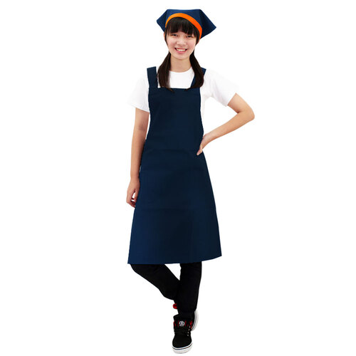 <現貨>日式圍裙-丈青色  |商品總覽|圍裙|連身圍裙