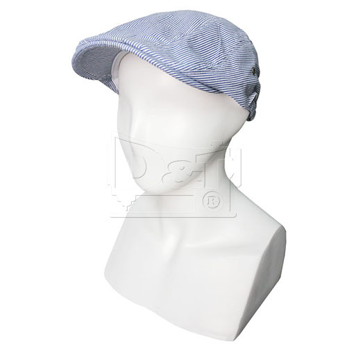 BCP551 英式鴨舌帽(小偷帽-藍白條紋)  |商品總覽|帽子/頭巾/領巾|小偷帽. 貝雷帽