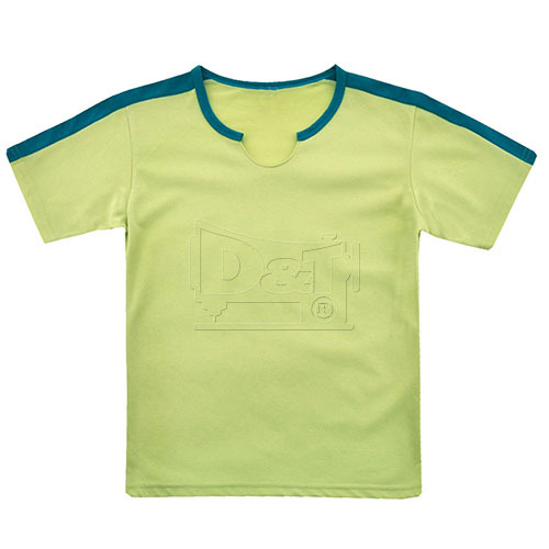 TS101022剪接配色U領T恤  |商品總覽|T-SHIRT|T恤素面.訂製