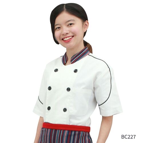 BC227雙排釦廚師服  |商品總覽|廚師服|現貨. 訂製