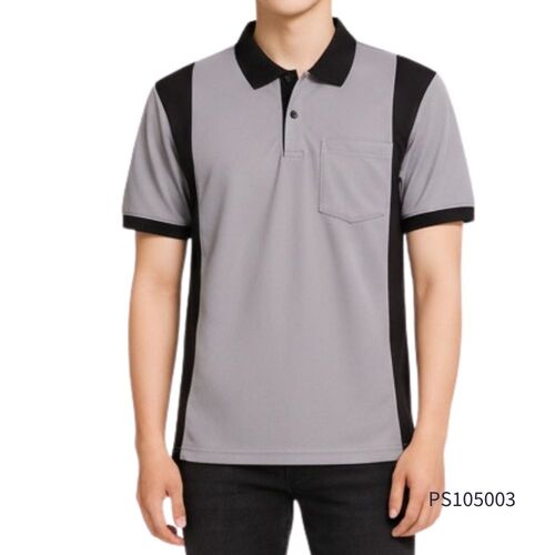 PS105003剪接配色polo衫
