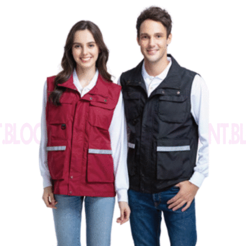 4133-2多口袋網裡反光背心(黑)-P產品圖